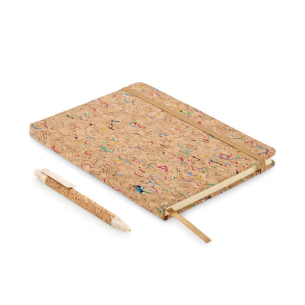 CORNOTA - Notebook A5 din plută colorată